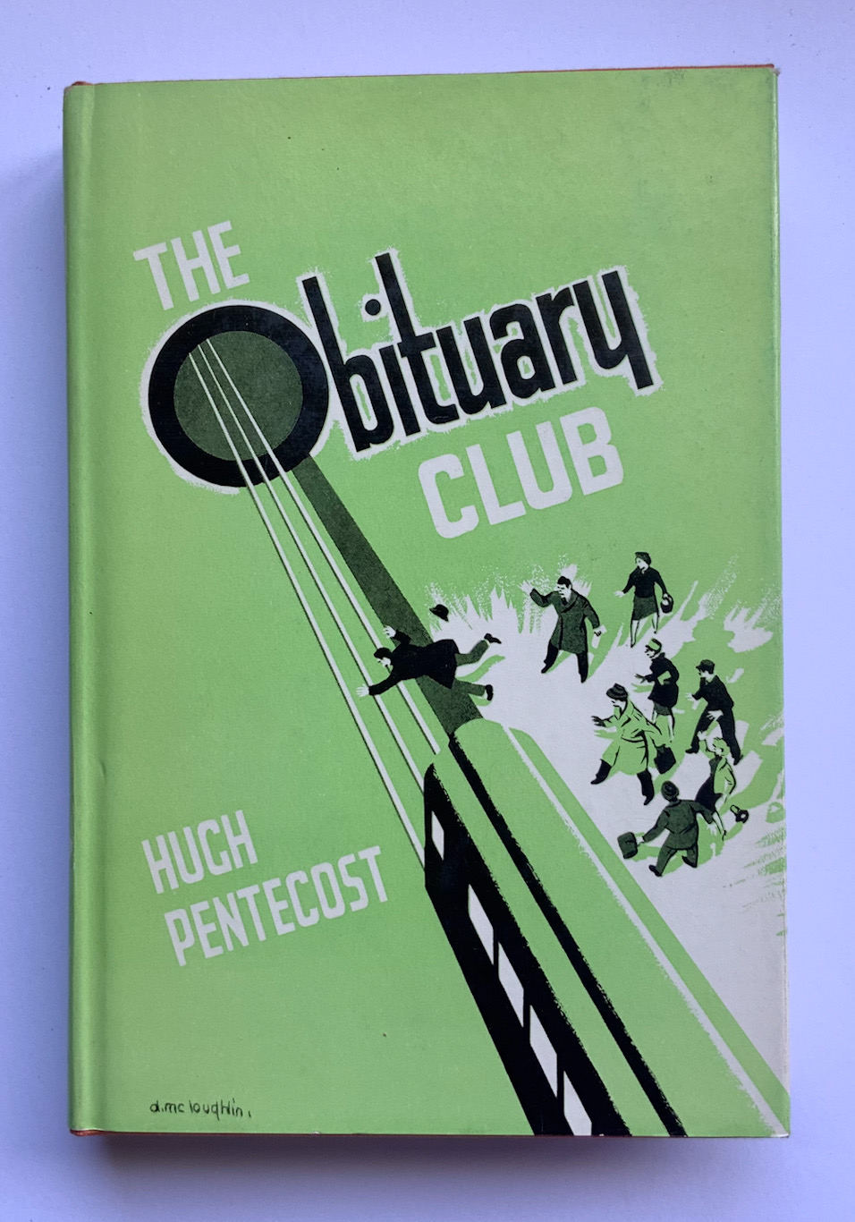 THE OBITUARY CLUB British crime book 1959